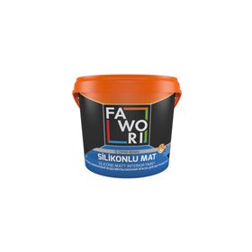 Fawori 2,5 lt Badem Silikonlu Mat Su Bazltı İç Cephe Boyası