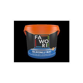 Fawori 2,5 lt Somon Silikonlu Mat Su Bazltı İç Cephe Boyası
