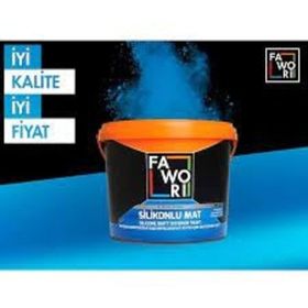 Fawori 3,5 kg Bal Sarısı Silikonlu Mat Su Bazlı İç Cephe Boyası