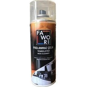 Fawori 400 ml Paslanmaz Çelik Temizleyici Sprey Boya