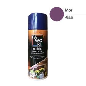 Fawori 4008 Mor Sprey Boya