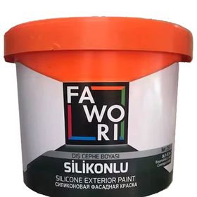 Fawori 7.5 lt Beyaz Silikonlu Dış Cephe Boyası