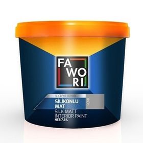 Fawori 7.5 lt Silikonlu Mat İç Cephe Boyası