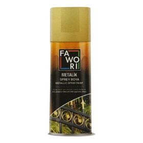 Fawori Altın Yaldız 400 ml Metalik Sprey Boya