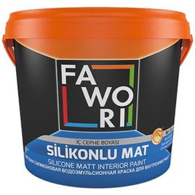 Fawori Andezit 55 2,5 lt Silikonlu İpek İç Cephe Duvar Boyası