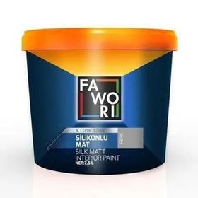 Fawori Bal Sarısı 2.5 Kg Silikonlu Mat İç Cephe Boyası