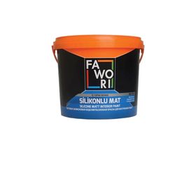 Fawori Beyaz 2,5 lt Silikonlu Mat İç Cephe Duvar Boyası
