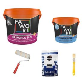 Fawori Cisem 15 lt Silikonlu Mat İç Cephe Boyası