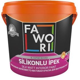 Fawori Fildişi 7,5 lt Silikonlu Mat İç Cephe Duvar Boyası
