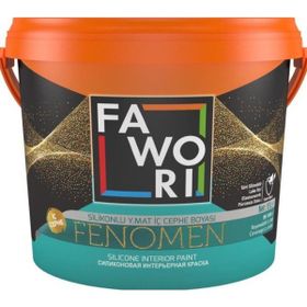 Fawori Gülpembe 15 lt Silikonlu İpek İç Cephe Duvar Boyası
