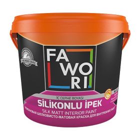Fawori Gülpembe 7,5 lt Silikonlu İpek İç Cephe Duvar Boyası