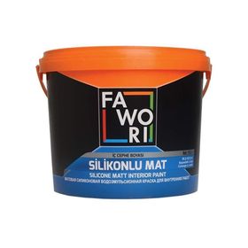 Fawori İstiridye 7,5 lt Silikonlu Mat İç Cephe Duvar Boyası