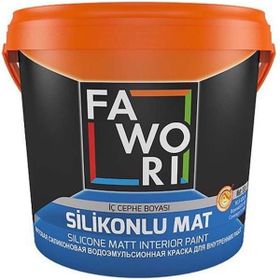 Fawori Karbeyaz 3.5 kg Silikonlu Mat İç Cephe Boyası