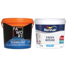 Fawori Master Mat 2.5 lt Limoni Silikonlu İç Cephe Boyası