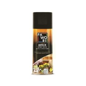 Fawori Mat Siyah 400 ml Akrilik Sprey Boya