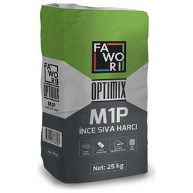 Fawori Optimix M1P 25 kg İnce Hazır Sıva Harcı