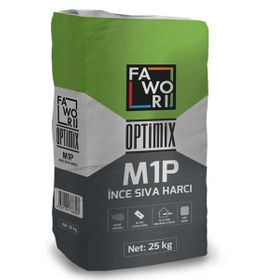 Fawori Optimix M1P 25 kg İnce Hazır Sıva Harcı