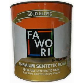 Fawori Premium Oksit Sarı 2,5 lt Sentetik Yağlı Boya
