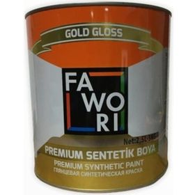 Fawori Premium Parlak Siyah 250 gr Sentetik Yağlı Boya