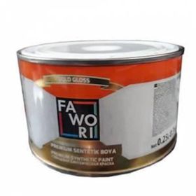Fawori Premium Siyah 0,25 lt Sentetik Yağlı Boya