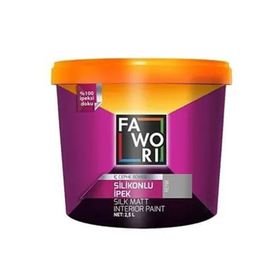 Fawori Silikonlu İpek Badem 5 lt İç Cephe Boyası