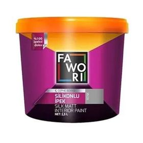 Fawori Silikonlu İpek Bahar Lilası 5 lt İç Cephe Boyası