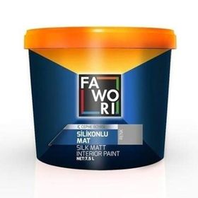 Fawori Somon 7.5 Kg Silikonlu Mat İç Cephe Boyası
