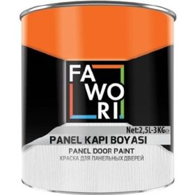 Fawori Su Bazlı 2,5 lt Beyaz Panel Amerikan Kapı Boyası