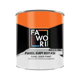 Fawori Su Bazlı 2,5 lt Beyaz Panel Amerikan Kapı Boyası