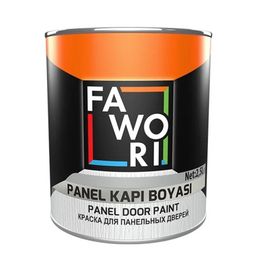 Fawori Sütlü Kahve 2.5 lt Su Bazlı Yarı Mat Panel Kapı Boyası