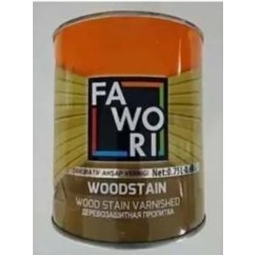 Fawori Wood Stain Açık Meşe 0,75 lt Vernikli Ahşap Koruyucu
