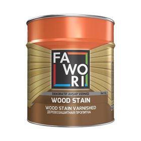Fawori Wood Stain Açık Meşe 0,75 lt Vernikli Ahşap Koruyucu