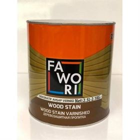 Fawori Wood Stain Burma 2,5 lt Vernikli Ahşap Koruyucu