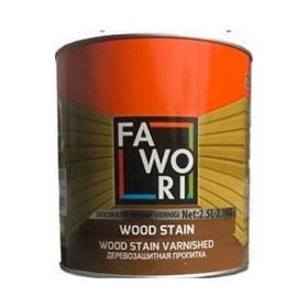 Fawori Wood Stain Koyu Meşe 12 lt Vernikli Ahşap Koruyucu