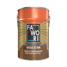 Fawori Wood Stain Rustik Açık Meşe 0,75 lt Vernikli Ahşap Koruyucu