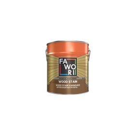 Fawori Wood Stain Rustik Koyu Meşe 2,5 lt Vernikli Ahşap Koruyucu
