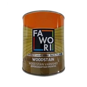 Fawori Wood Stain Sarı Meşe 0,75 lt Vernikli Ahşap Koruyucu