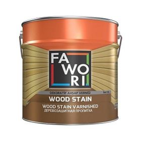 Fawori Wood Stain Şeffaf 12 lt Vernikli Ahşap Koruyucu