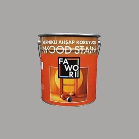 Fawori Wood Stain Şeffaf 12 lt Vernikli Ahşap Koruyucu