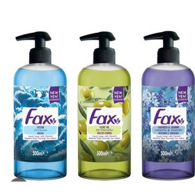 Fax 3x500 ml Zeytinyağı Sıvı Sabun