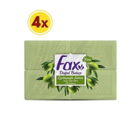 Fax 4x600 gr Zeytinyağlı Kalıp Sabun