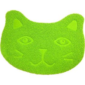 Fayshow Mat Yeşil Kedi Köpek Beslenme Pedi
