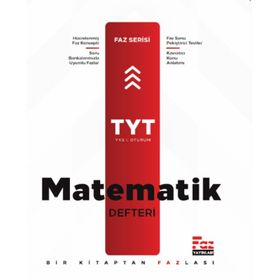 Faz Yayınları TYT Matematik Defteri