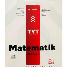 Faz Yayınları TYT Matematik Defteri