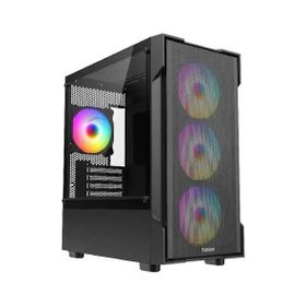 Fazeon F1 F1M650BBM Fanlı 650 W Siyah Micro ATX Gaming Bilgisayar Kasası