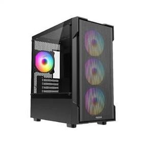 Fazeon F1 F1M650BBM Fanlı 650 W Siyah Micro ATX Gaming Bilgisayar Kasası