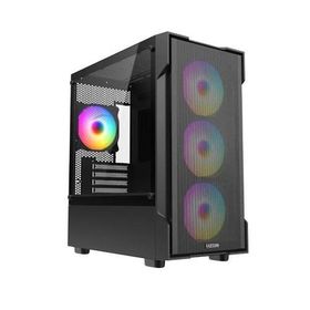 Fazeon F1 F1M650BBM Fanlı 650 W Siyah Micro ATX Gaming Bilgisayar Kasası