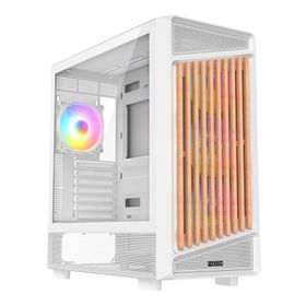 Fazeon F19 F19A750BWMW ARGB Fanlı 750 W Beyaz ATX Gaming Bilgisayar Kasası