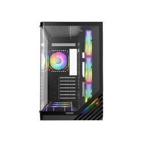 Fazeon F3 F3A750BBQ ARGB Fanlı 750 W Siyah ATX Gaming Bilgisayar Kasası
