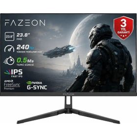 Fazeon X24F241S 24 inç 240Hz 0.5ms IPS Oyuncu Monitörü